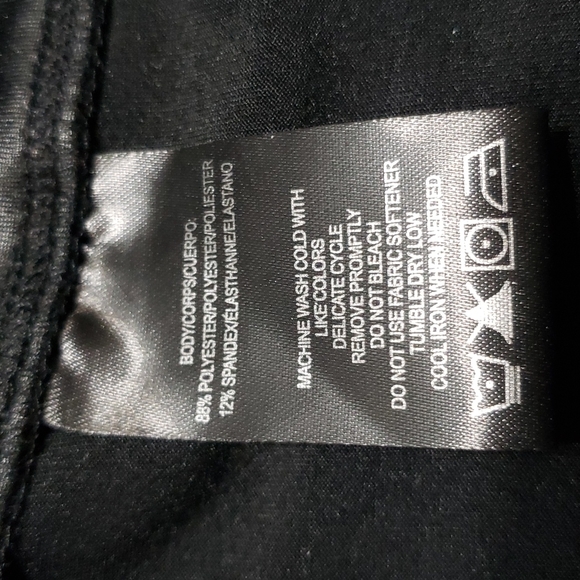 Marc New York Performance High Rise Long Leggings Metallic Black Size Med - Picture 5 of 14